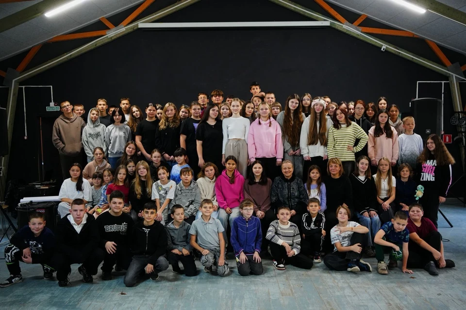 В «Детской Республике «Поленово» прошла творческая смена для детей из Курской области.