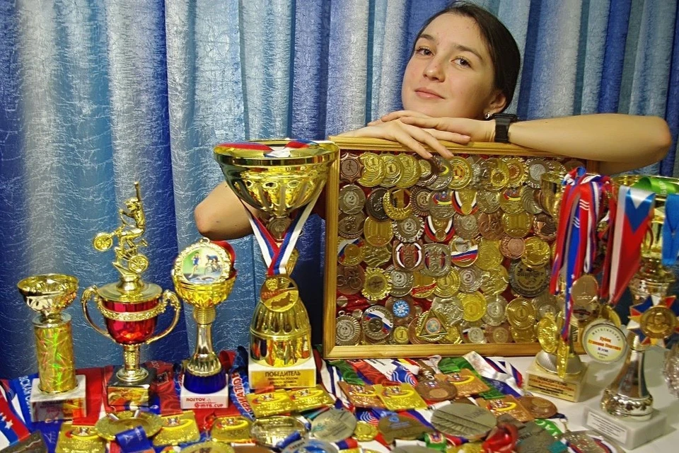 За плечами Елизаветы более 200 медалей и 13 лет тренировок.