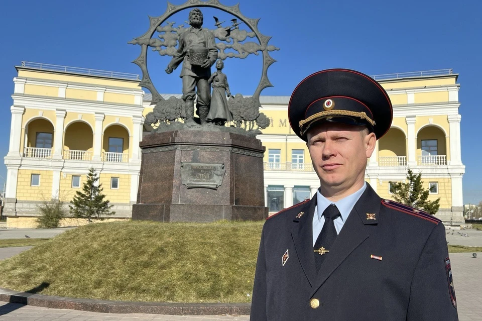 Александр Колпаков - старший участковый уполномоченный отдела МВД по Первомайскому району