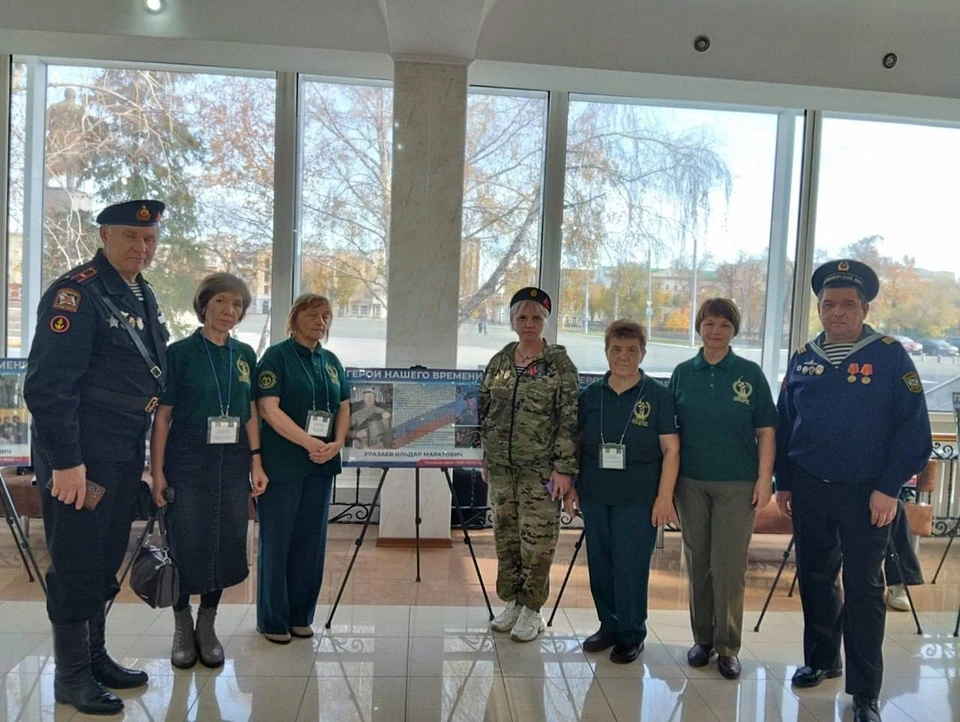 На открытии также презентовали книгу о подвигах земляков и показали короткометражный фильм.
