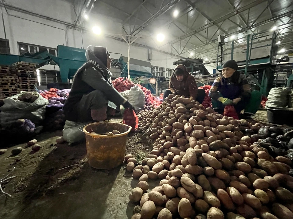 Полиция проверила, законно ли находятся в России некоторые рабочие.