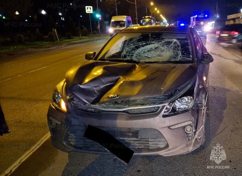 Фото с места аварии.