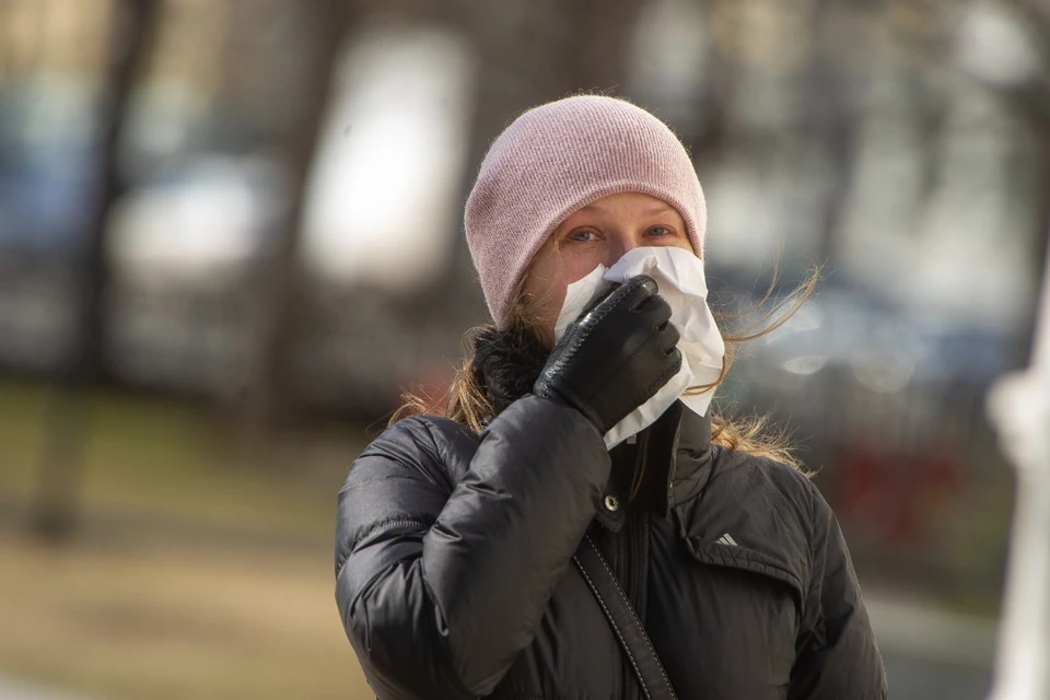 Новосибирск снова накрыла пыль.