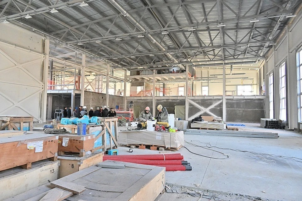 Мэр Хабаровска потребовал ускорить строительство спорткомплекса в парке ДОФ