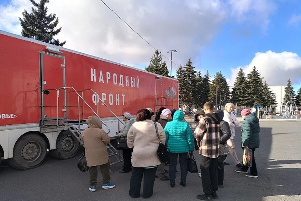 Жители Шахтерска смогут пройти обследование в «Автопоезде здоровья». Фото: ТГ/Пушилин