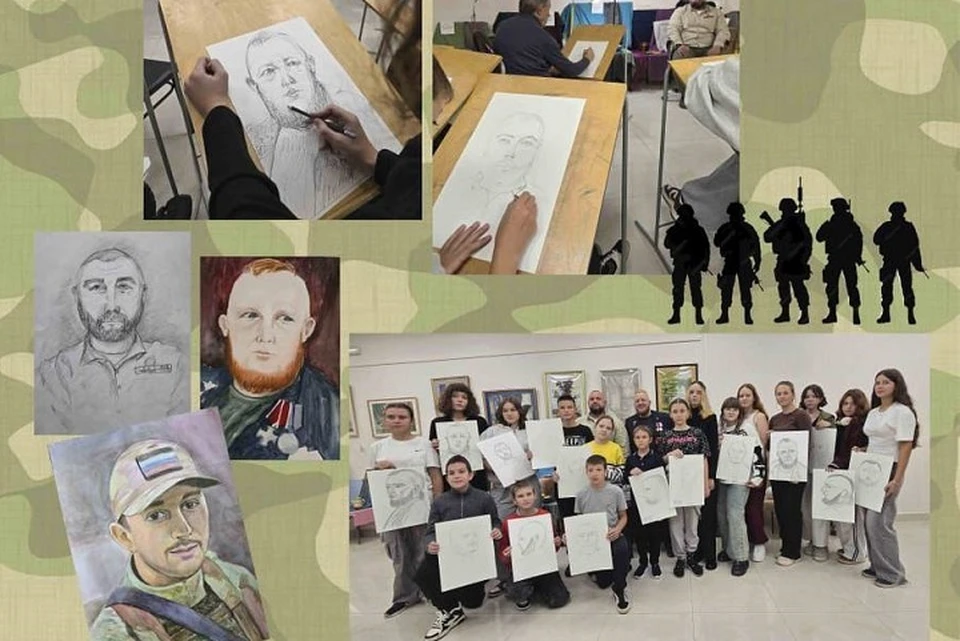 Вырученные на выставке средства направят на помощь участникам спецоперации. Фото: соцсети главы города.