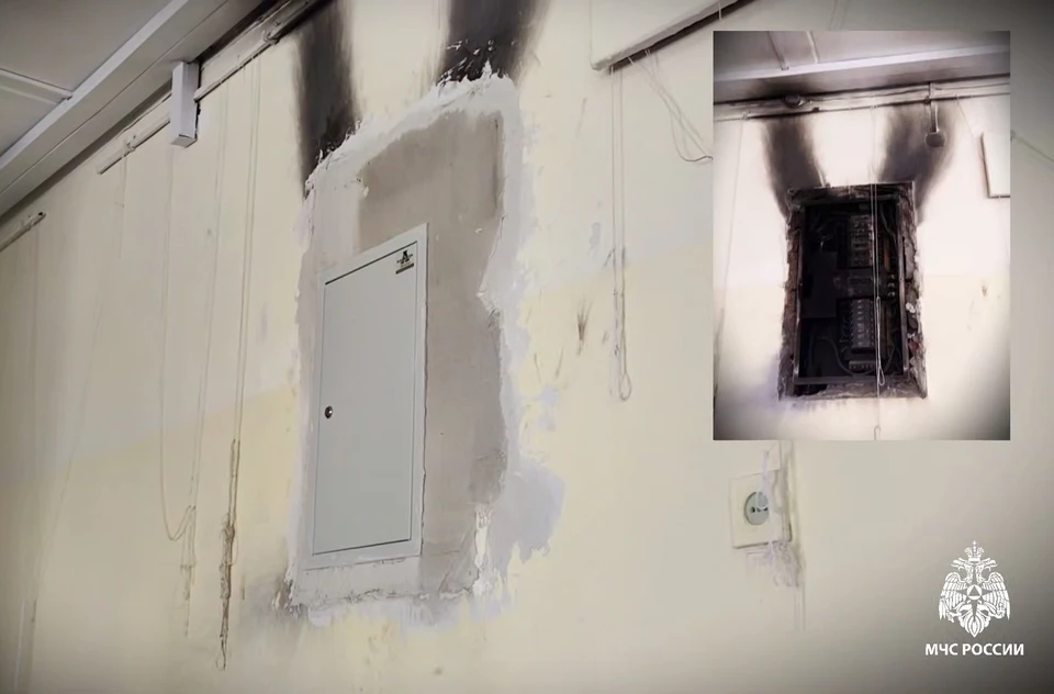 На пожаре никто не пострадал. Фото: скриншот видео МЧС Удмуртии