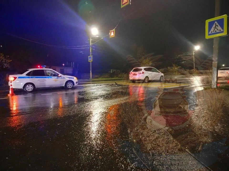 Водитель спешила проехать зебру. Фото: УГИБДД МВД по Луганской Народной Республике