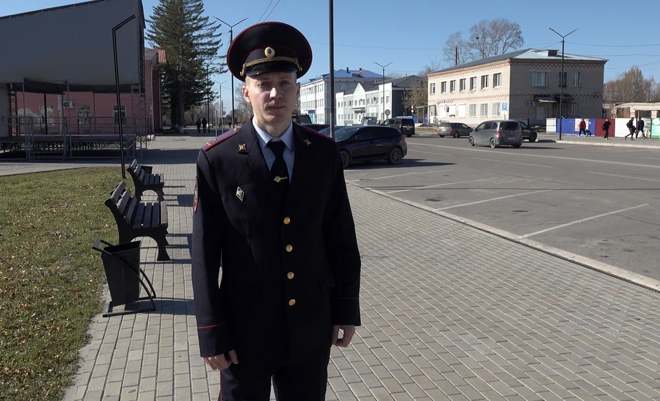 Участковый несет службу и в нерабочее время Фото: УМВД России по Амурской области