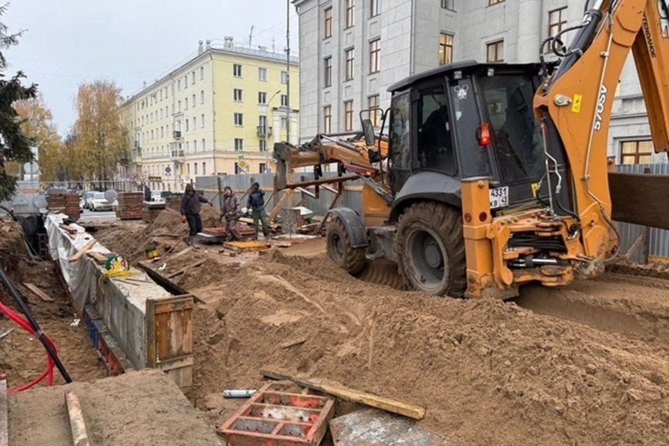 В Кирове продолжается благоустройство общественных территорий. Фото: администрация города.
