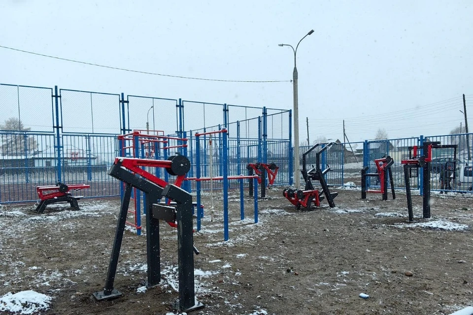 В Заларинском районе появилось две новых спортивных площадки