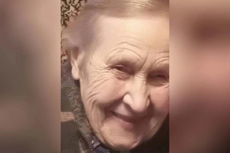 Пенсионерка была в сером пальто. Фото: «ЛизаАлерт»/ВК