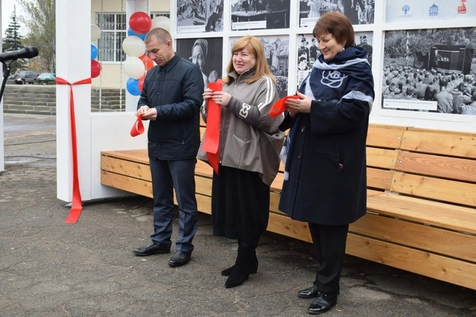 В Первомайске открылась уличная выставка «Театральная площадь». ФОТО: ТГ-канал Сергея Колягина