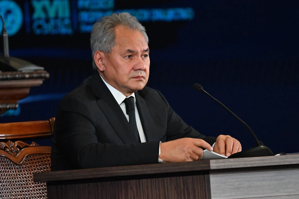 Секретарь Совета безопасности РФ Сергей Шойгу