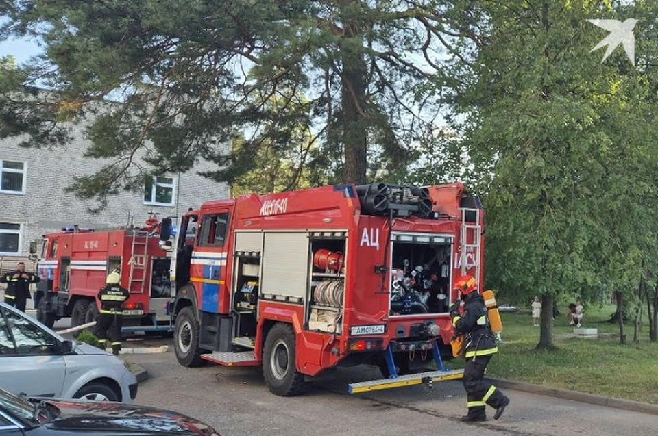 В Слониме произошел серьезный пожар в общежитии. Фото используется в качестве иллюстрации: архив «КП».