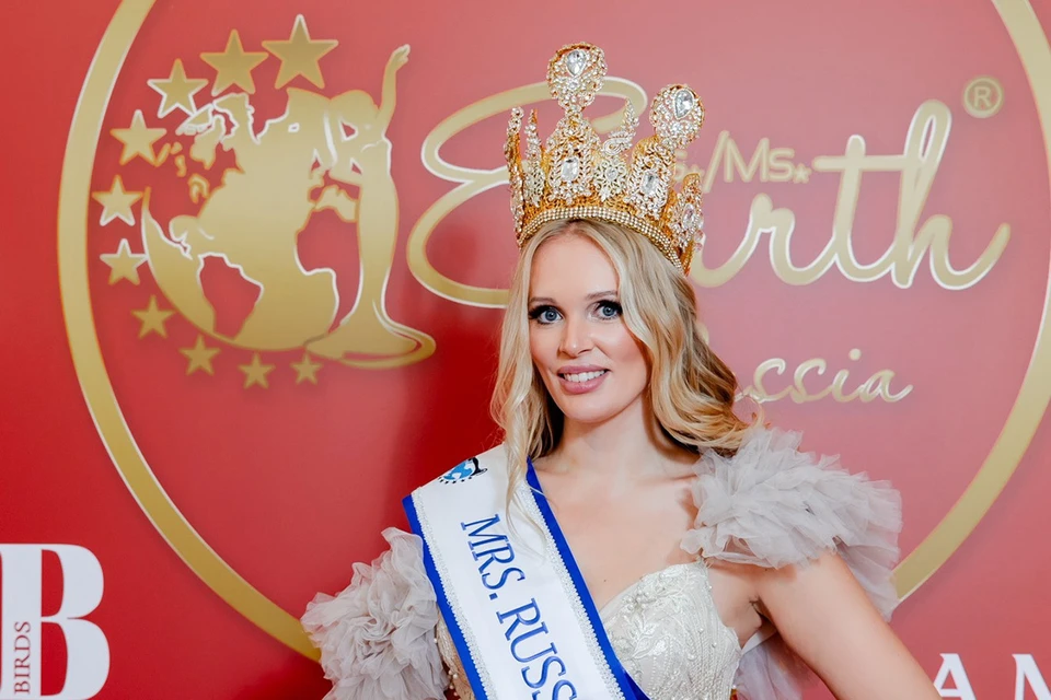 Титула «Миссис Россия Земля 2025» была удостоена Олеся Бословяк из Москвы. Фото: из архива Олеси Бословяк