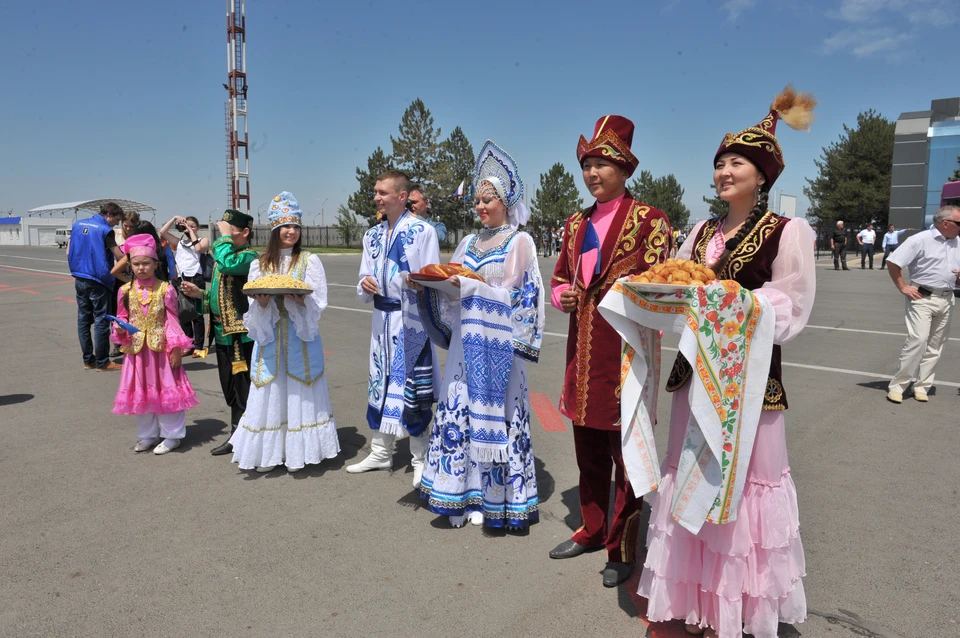 На площади Флага соберутся представители разных национальностей.