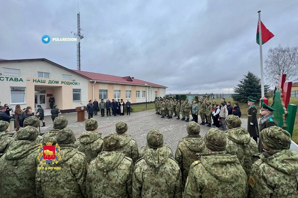 Беларусь сказал об открытии на границе с Литвой погранзаставы. Фото: телеграм-канал «Пул 4 Регион».