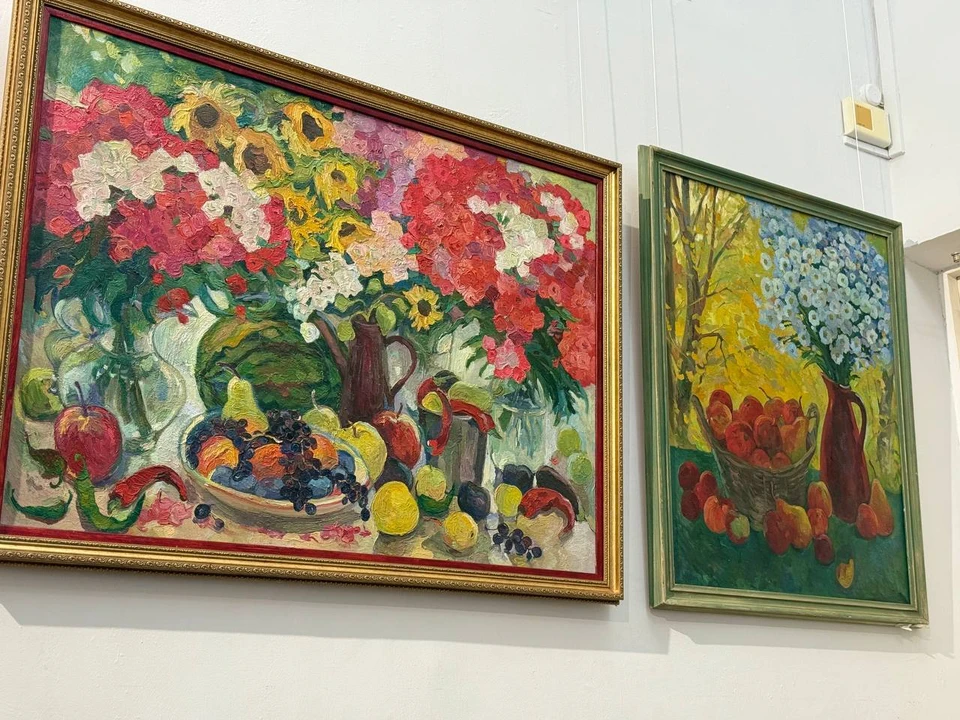 В музее Крылова представили выставку тульского художника Михаила Левшина