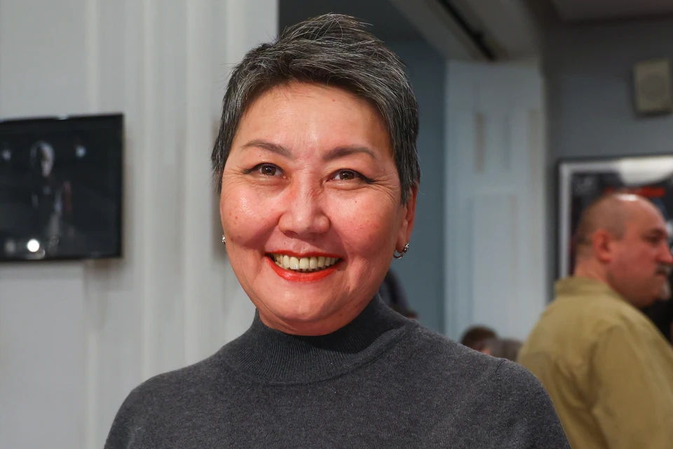 Новый гендиректор МХАТ им. Горького Елена Булукова. Фото: Сергей Прокофьев / ТАСС