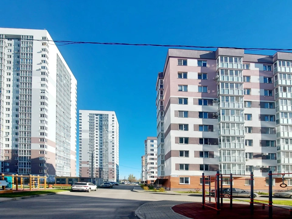 Дрон прилетел в один из домов в ЖК "Парк Европейский". Фото из архива.