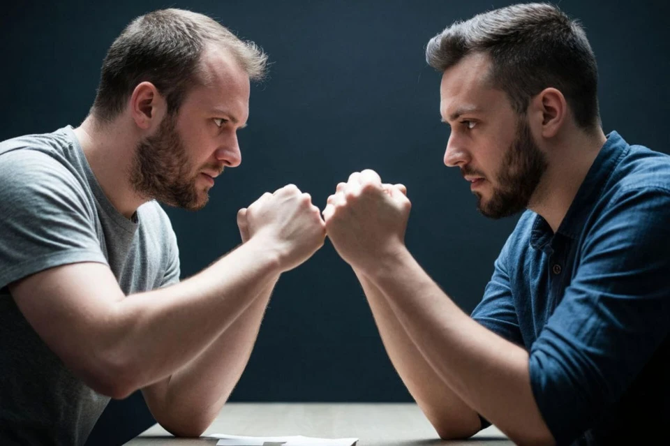 Мужчины сыграли в игру на человеческую жизнь. Фото: сгенерировано нейросетью