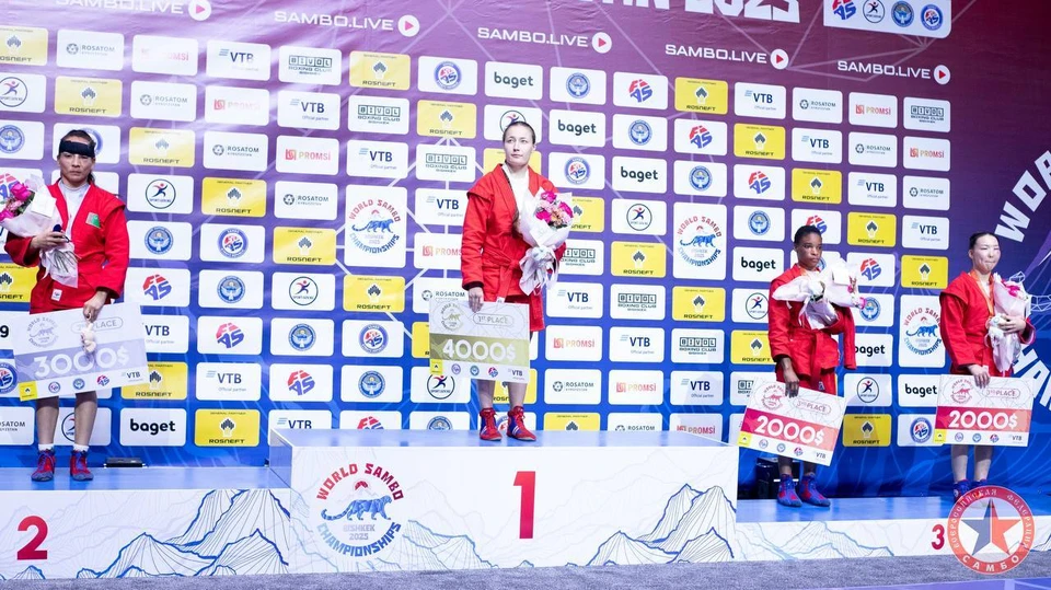 Свердловские самбисты завоевали четыре золотые медали на чемпионате мира. Фото: Денис Паслер