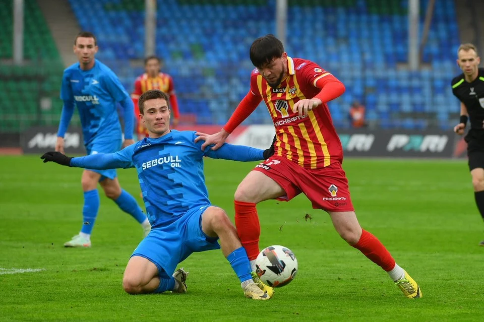 Тульский «Арсенал» одержал трудную победу над «Чайкой» и прервал несколько негативных серий