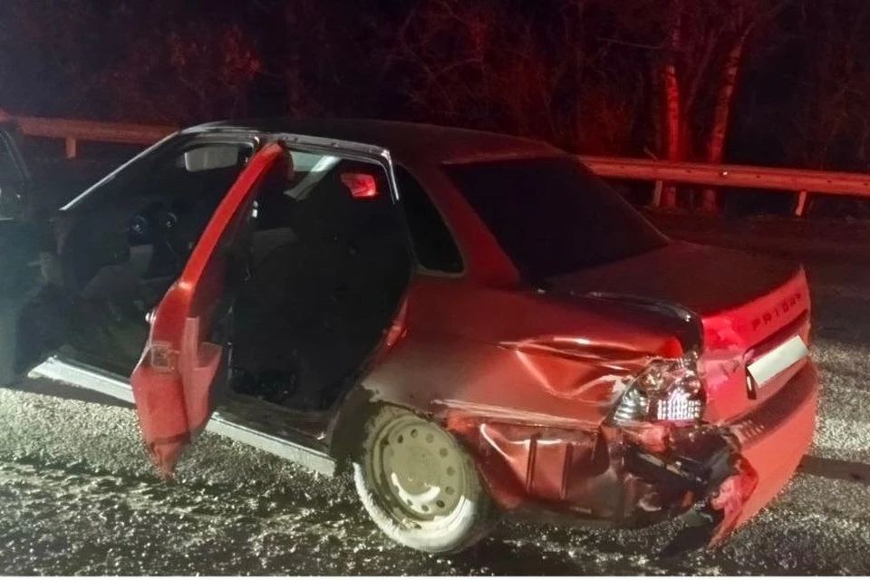 Авария произошла ночью 11 ноября. Фото: ГКУ СО "Центр по делам ГО, ПБ и ЧС"