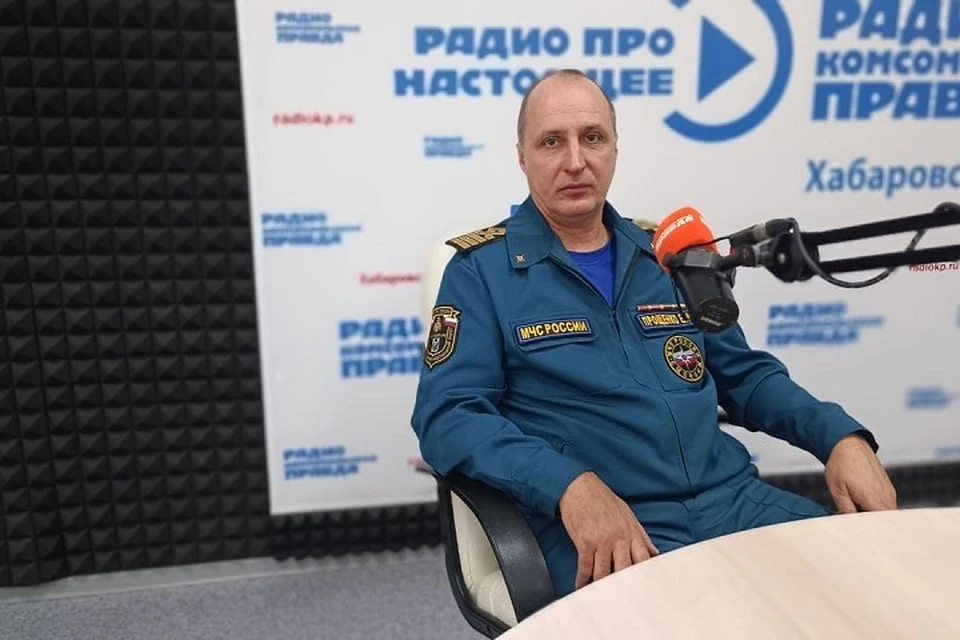 Государственный инспектор Центра ГИМС Главного управления МЧС России по Хабаровскому краю Евгений Прощенко