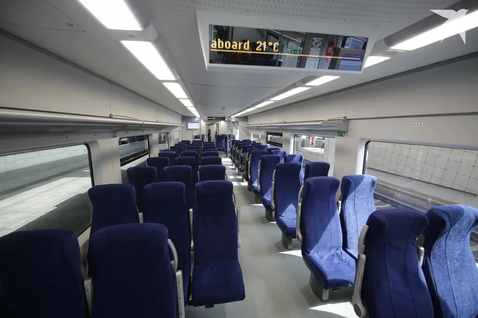 Дополнительный поезд «Ласточка» начнет курсировать между Москвой и Минском. Снимок носит иллюстративный характер.