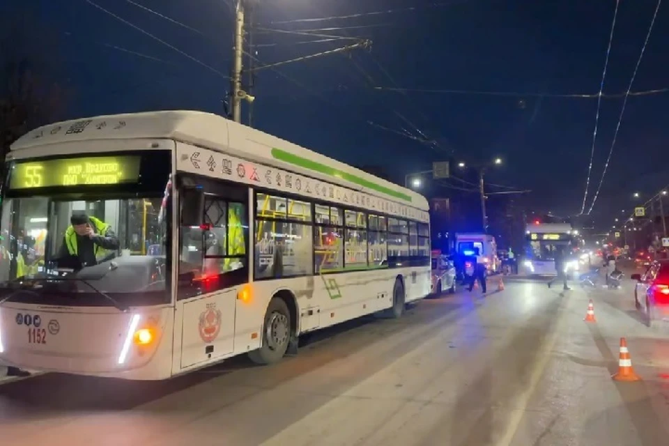 Смертельный наезд произошел на улице Строителей. Фото: ГИБДД Чувашии