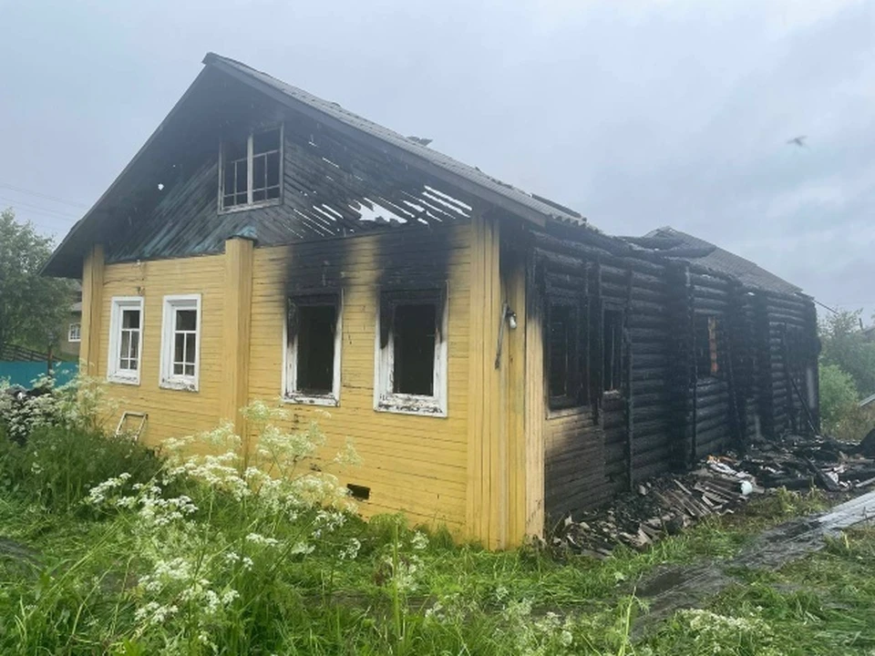 Завершено расследование дела о смертельном пожаре в Кослане. Фото: СУ СКР по Коми.