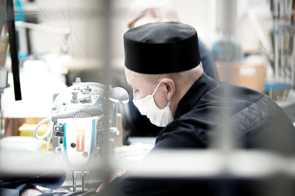 Большая часть осужденных работает на производствах колонии