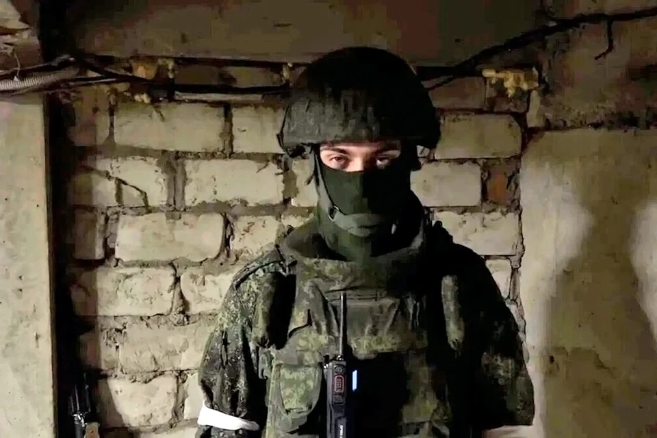 Командир штурмовой роты «Снег»