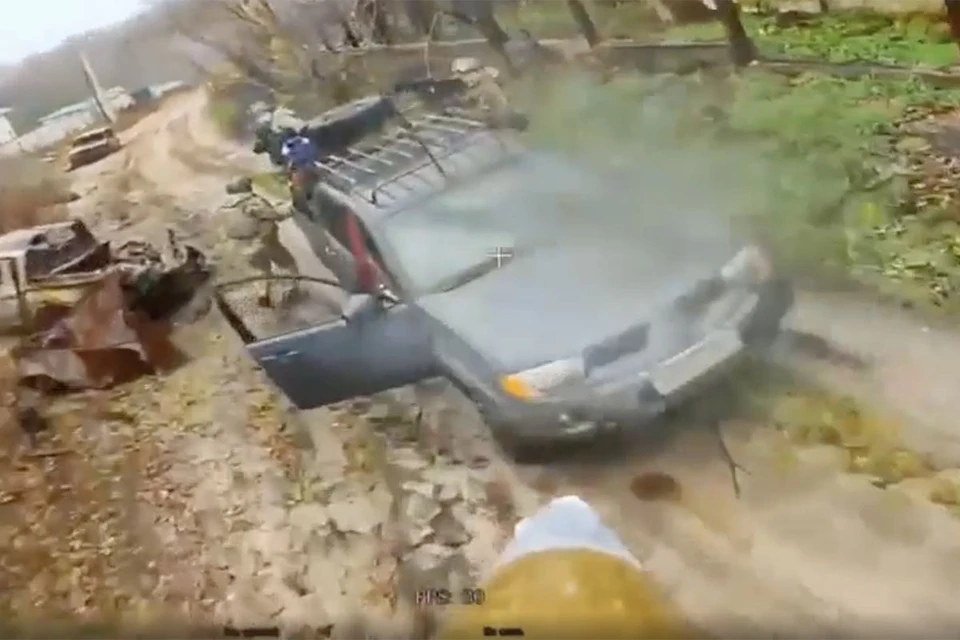 Минобороны России опубликовало подборку кадров уничтожения техники ВСУ