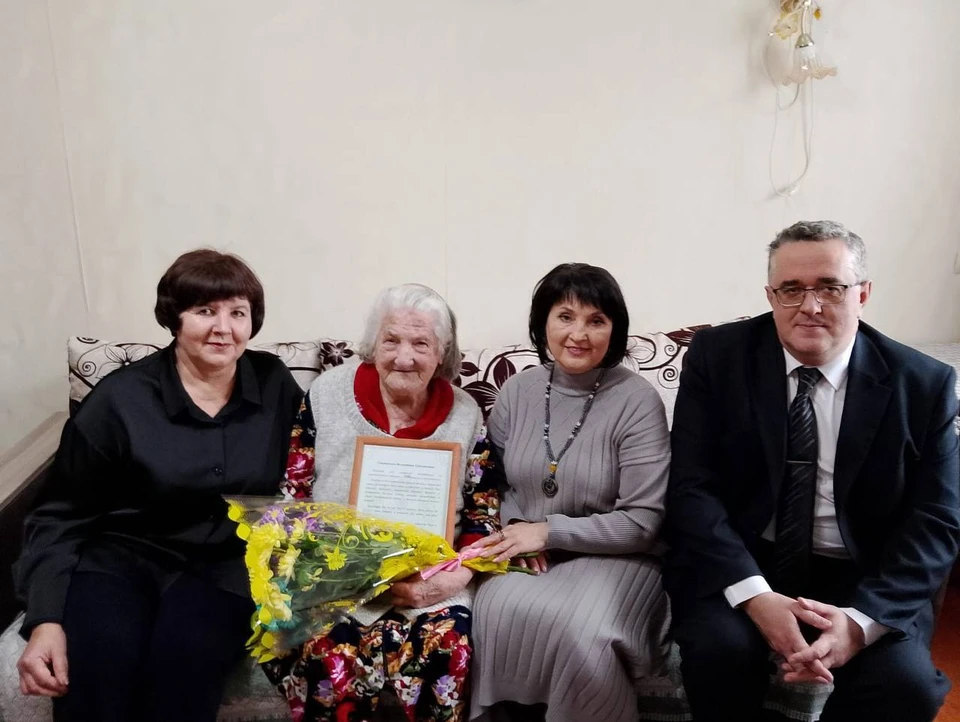 Ветеран труда из Бетлицы празднует 100 лет.