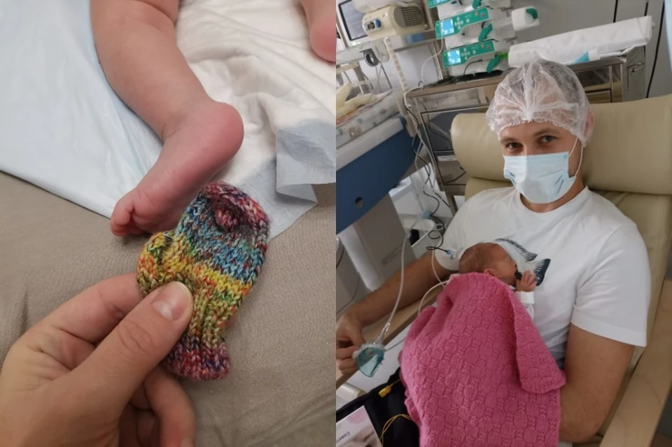 Вес девочки при рождении - меньше килограмма. Фото предоставлено героем публикации