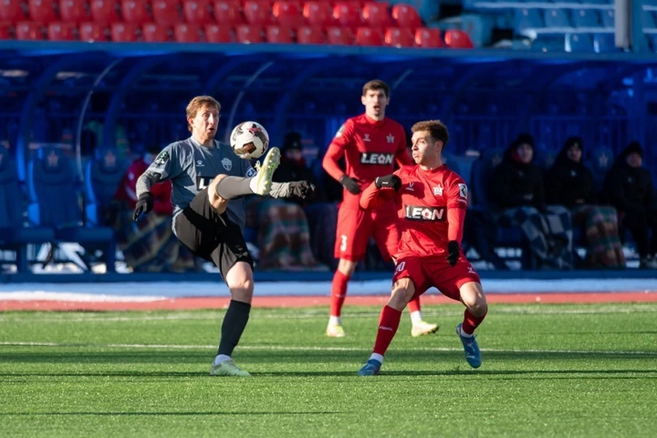 Армейцы упустили победу в концовке встречи. Фото: ФК «СКА-Хабаровск»