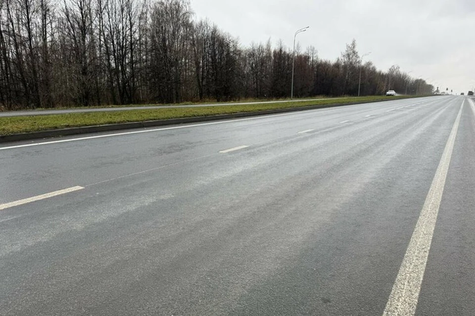 На участке федеральной трассы М-7 «Волга» было уложено современное асфальтобетонное покрытие. Фото: ФКУ «Волго-Вятскуправтодор»