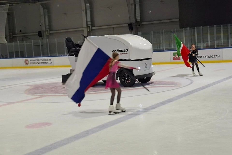 Машина «Великан» предназначена для самых больших арен.