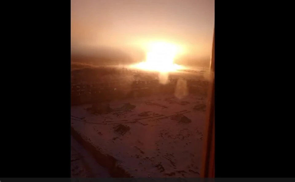 Момент взрыва попал на видео. Фото: телеграм-канал «Жесть. Омск»