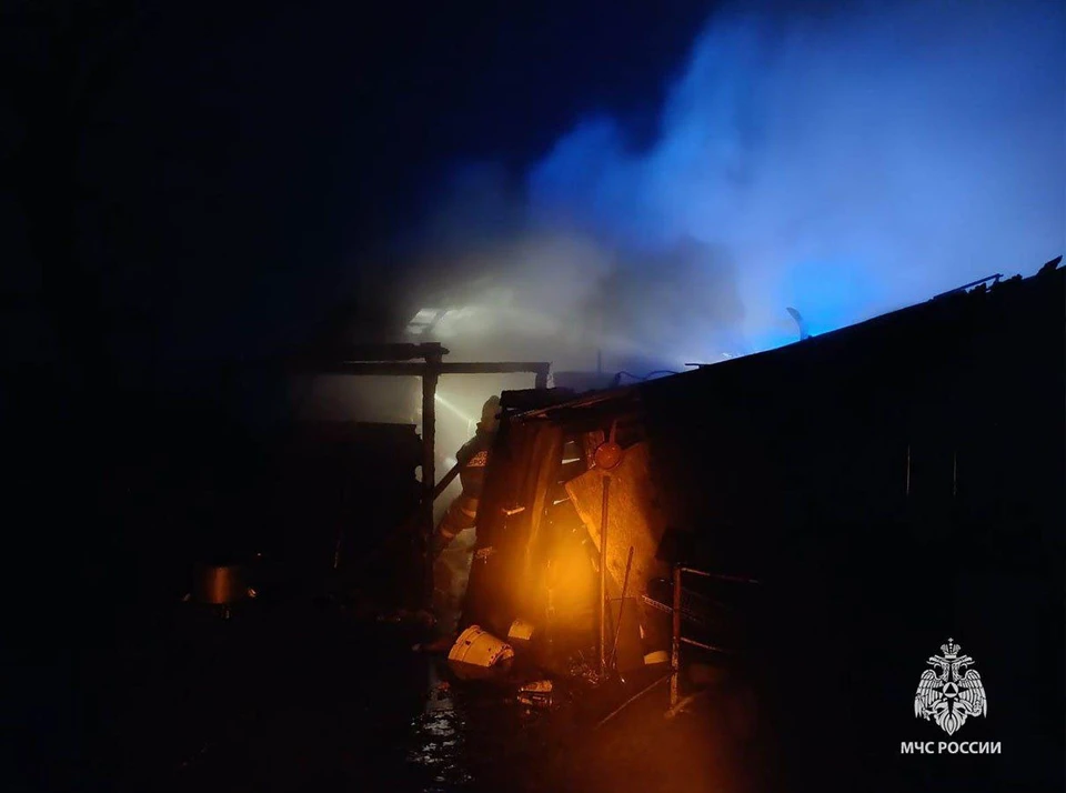 Две «заброшки» горели в Тульской области за минувшие сутки