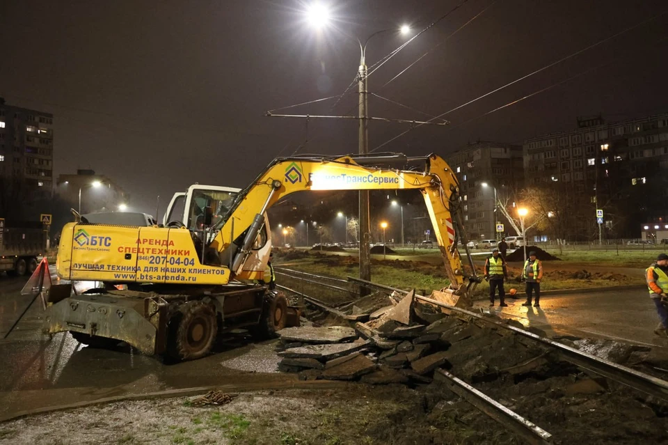 Проезд на перекрестке будет перекрыт по ночам, с 23.00 до 05.00