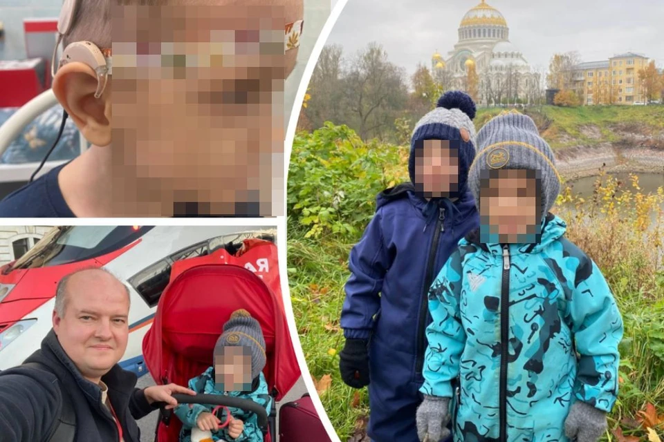 Московская семья взяла под опеку двух глухих мальчиков из Новосибирска и вернула им слух. Фото: Рпедоставлены приемными родителями