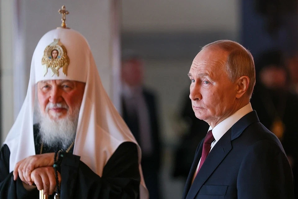 Путин встретился с Патриархом Кириллом и поздравил его с днем рождения Фото: Александр Щербак/POOL/ТАСС