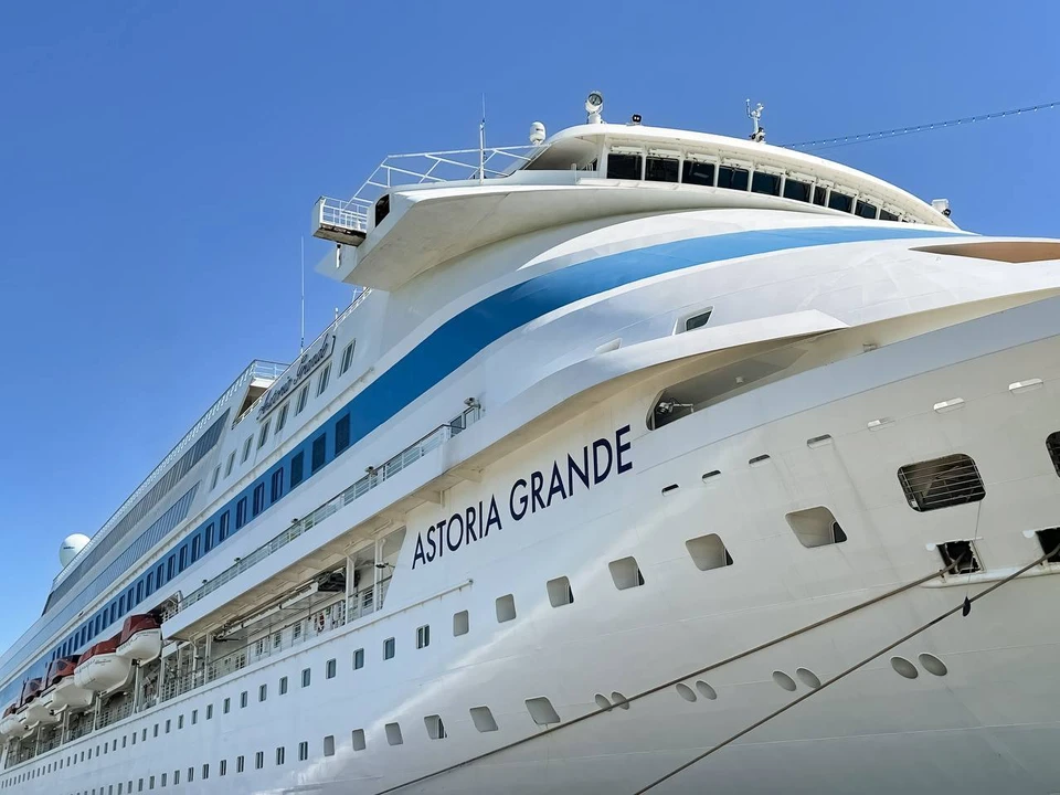 Круизный лайнер Astoria Grande. Фото: t.me/officialsochi
