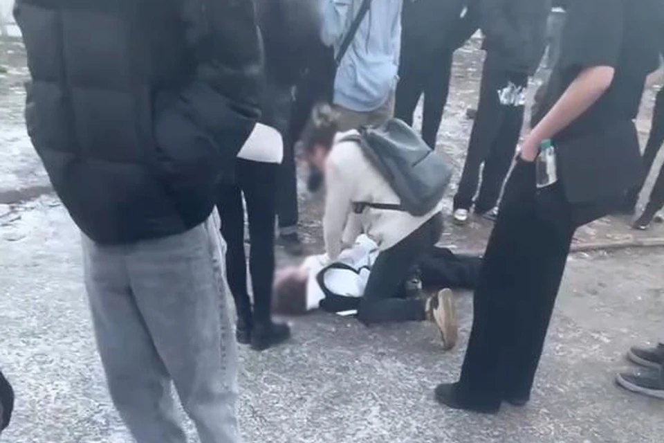 ЧП произошло в одном из колледжей Перми. Фото: скрин с видео.