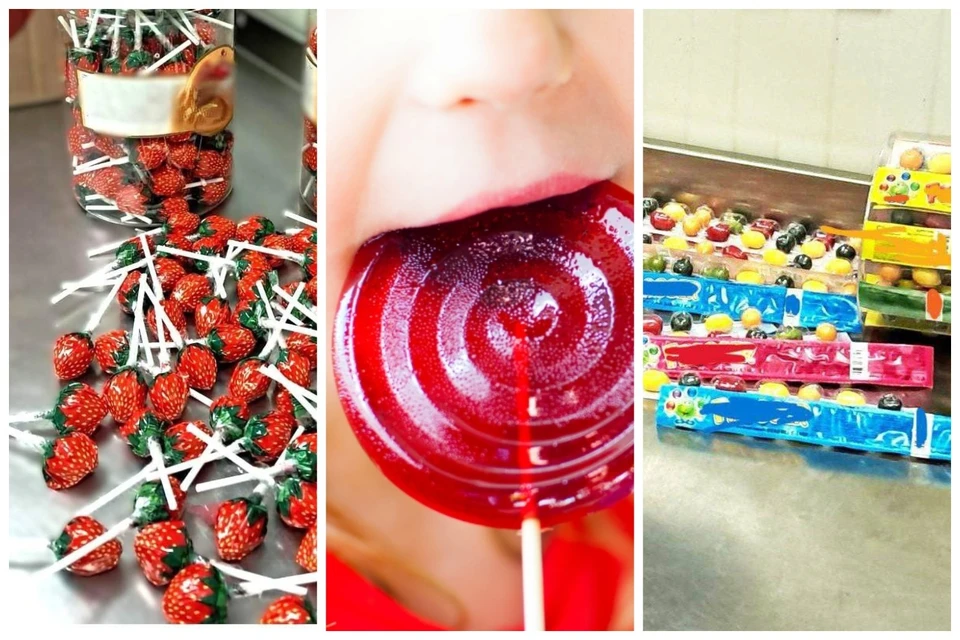 На таможне задержали 5 тысяч килограмм конфет с канцерогенными добавками. Фото: коллаж КП