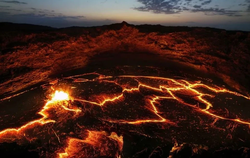 В Эфиопии впервые за 10 тысяч лет извергается вулкан Хайли-Губби